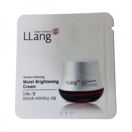 Пробник крем LLang Ginseno: Myeong Moist Brightening Cream